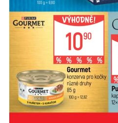 Gourmet konzerva pro kočky