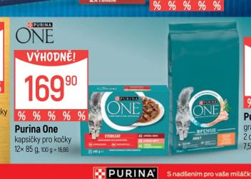 Purina One kapsičky pro kočky