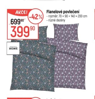 Flanelové povlečení