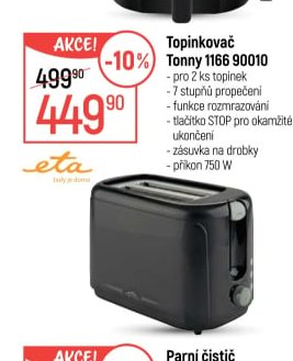 Topinkovač Tonny 1166 90010