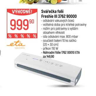 Svářečka folií Freshie III 3762 90000