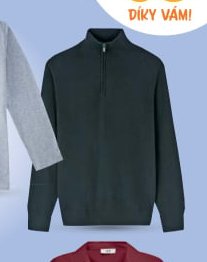 Mikina na zip