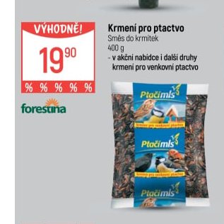 Krmení pro ptactvo