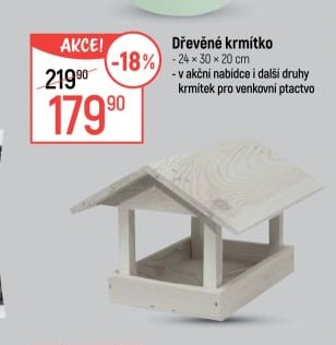 Dřevěné krmítko
