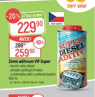 Zimní aditivum VIF Super