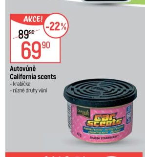 Autovůně California scents