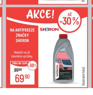 Antifreeze značky SHERON