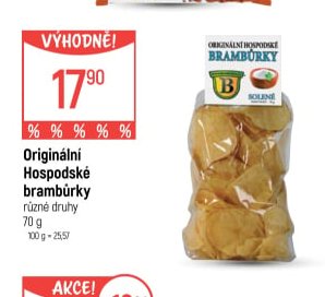 Originální Hospodské brambůrky