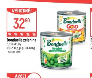Bonduelle zelenina
