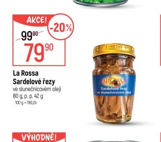La Rossa Sardelové řezy