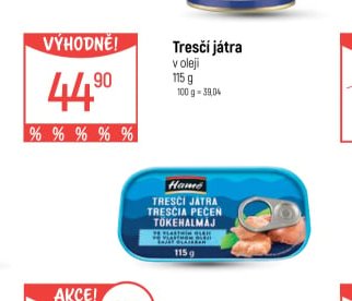 Tresčí játra