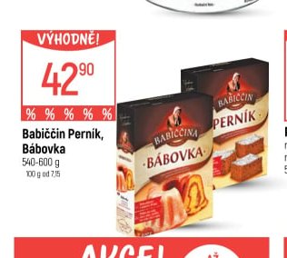 Babiččin Perník, Bábovka