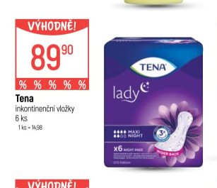 Tena inkontinenční vložky