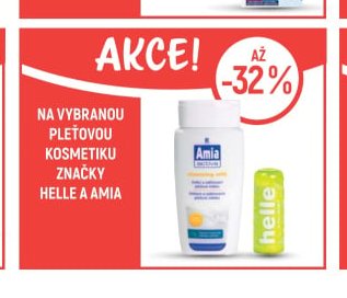 NA VYBRANOU PLEŤOVOU KOSMETIKU ZNAČKY HELLE A AMIA