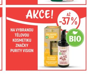 NA VYBRANOU TĚLOVOU KOSMETIKU ZNAČKY PURITY VISION