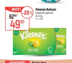 Kleenex Balsam kapesník papírový