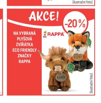 Plyšová zvířátka Rappa