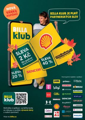 aktuální leták BILLA 21.10.2026-27.10.2026