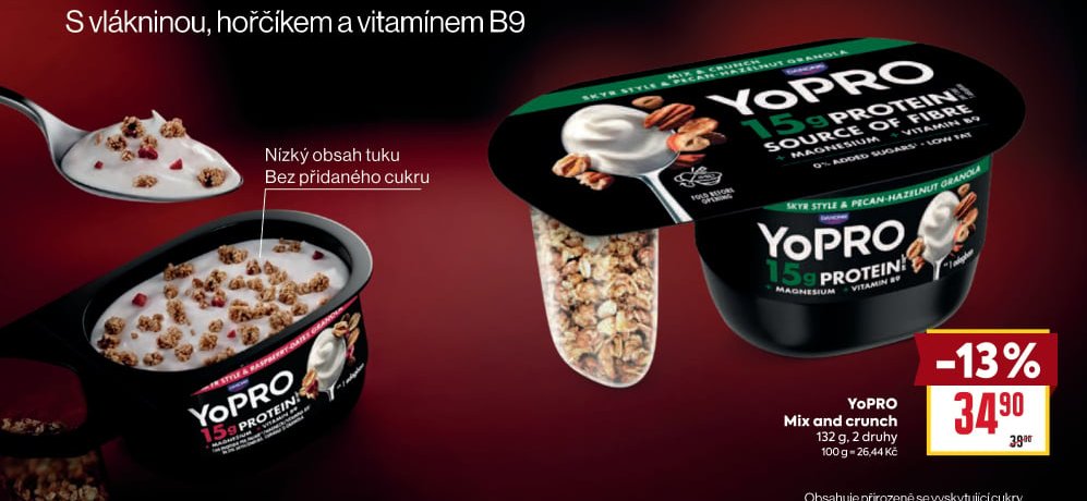 YoPRO Mix and crunch