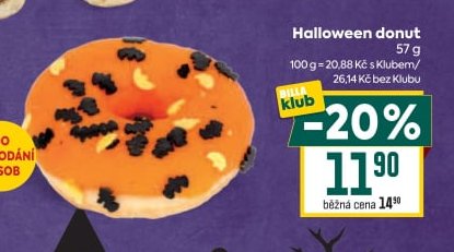 Halloween donut