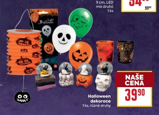 Halloween dekorace