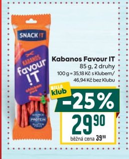 Kabanos Favour IT 85 g