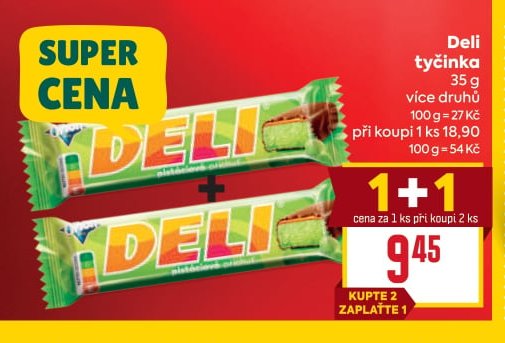 Deli tyčinka 35 g