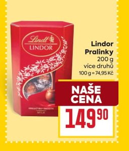 Lindor Pralinky 200 g