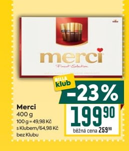 Merci 400 g