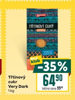 Třtinový cukr Very Dark 1 kg