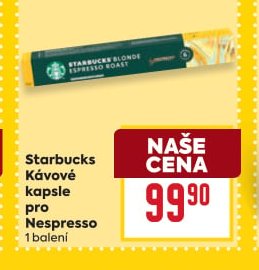 Starbucks Kávové kapsle pro Nespresso