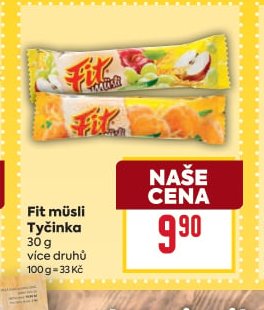 Fit müsli Tyčinka