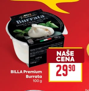 BILLA Premium Burrata