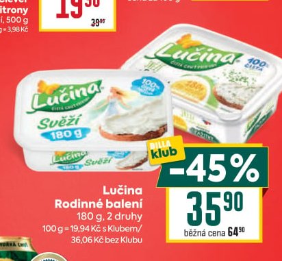 Lučina Rodinné balení