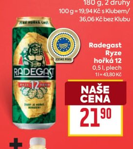 Radegast Ryze hořká 12