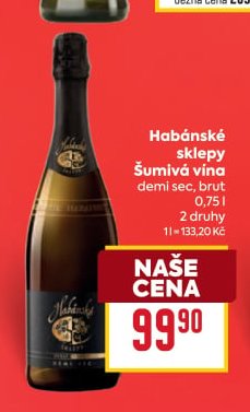 Habánské sklepy Šumivá vína