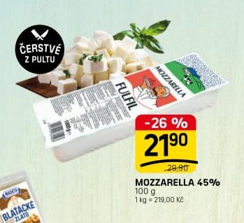 MOZZARELLA 45%