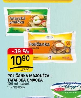 POLIČANKA MAJONÉZA | TATARSKÁ OMÁČKA