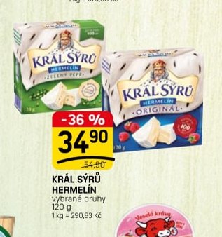 KRÁL SÝRŮ HERMELÍN