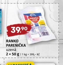 RANKO PARENIČKA uzená