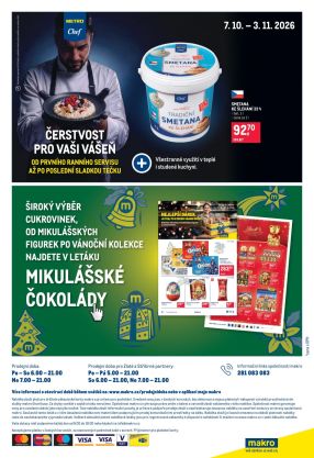 aktuální leták Makro 21.10.2026-3.11.2026