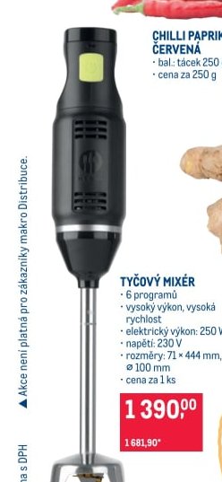 Tyčový mixér
