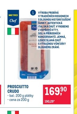 PROSCIUTTO CRUDO