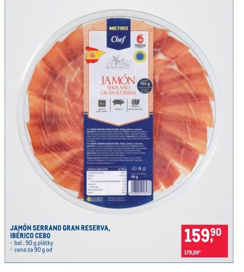 JAMÓN SERRANO GRAN RESERVA, IBÉRICO CEBO