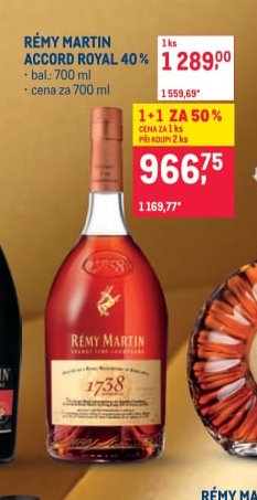 Rémy Martin Accord Royal 40%