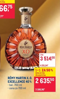 Rémy Martin X.O. Excellence 40%