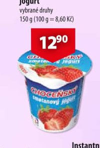 Choceňský smetanový jogurt