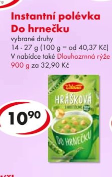 Instantní polévka Do hrnečku