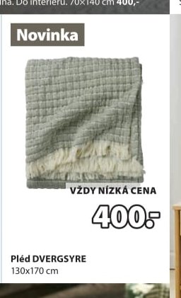 Pléd DVERGSYRE