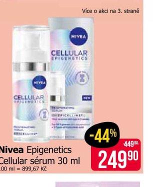 Nivea Epigenetics Cellular sérum 30 ml